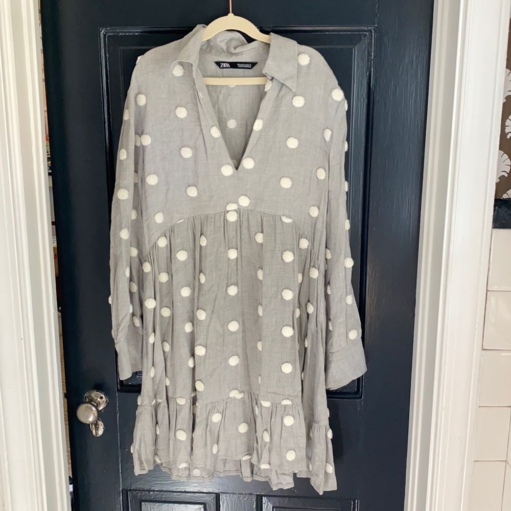 Fun polka dot mini!